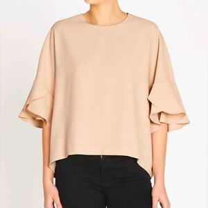 Iro Blouse in blush pink